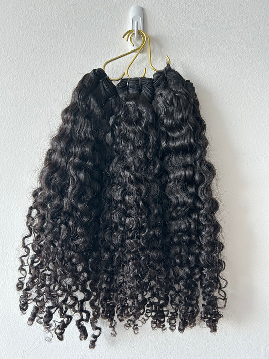 Raw Burmese curly | 3 Bundles